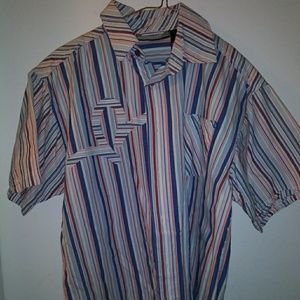***2/$12*** Boys Striped Short Sleeve Button Shirt